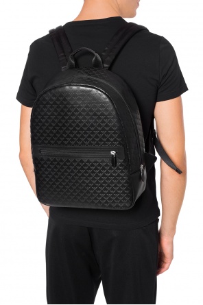 Logo-embossed backpack, zdjęcie 2 Logo-embossed backpack od Emporio Armani